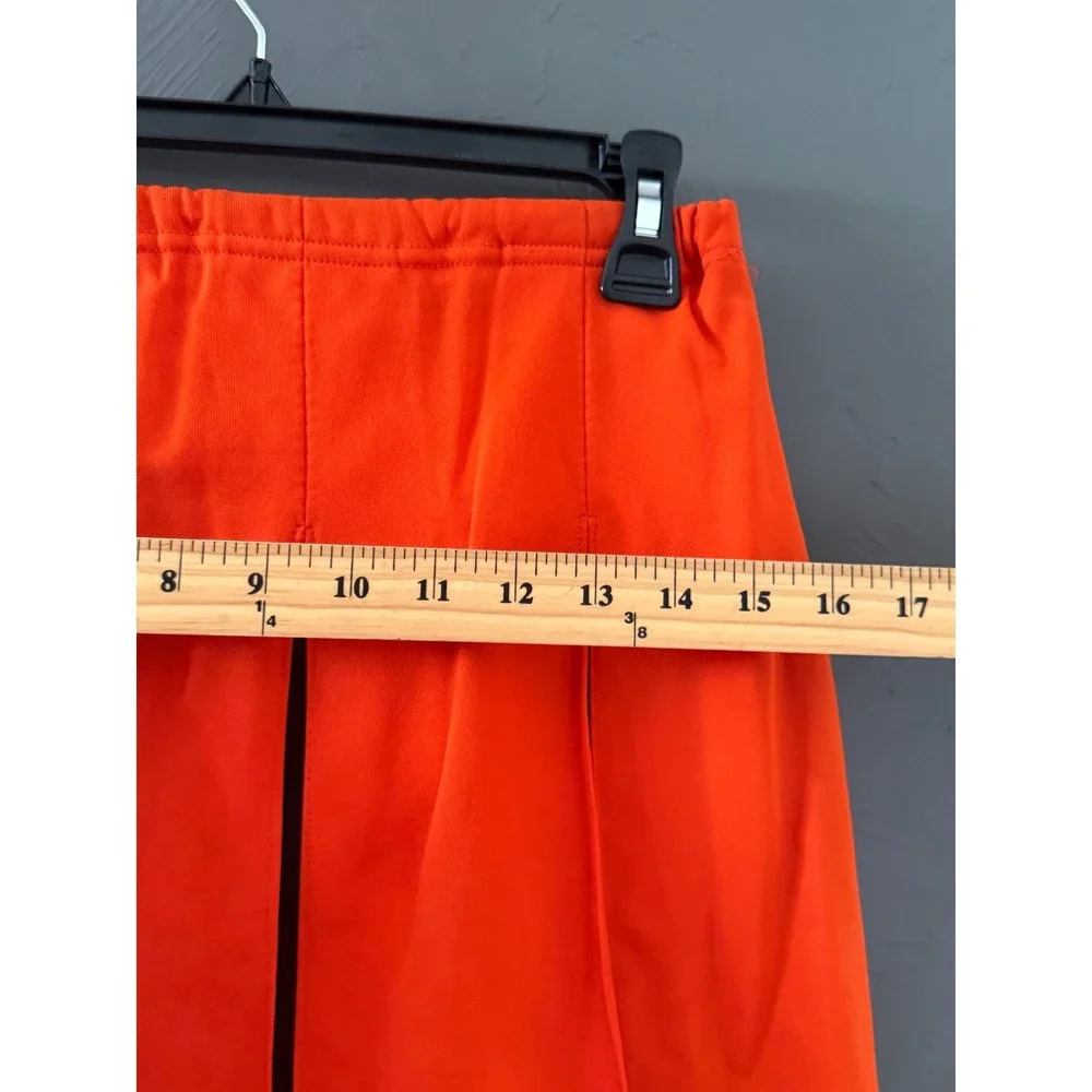 Vintage‎ 70s Pepster Hall Orange Black Cheerleader Sweater Pleated Skirt Set WLS